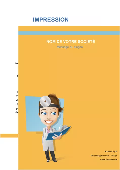 creer modele en ligne affiche materiel de sante medecin medecine sante MLIGLU45292