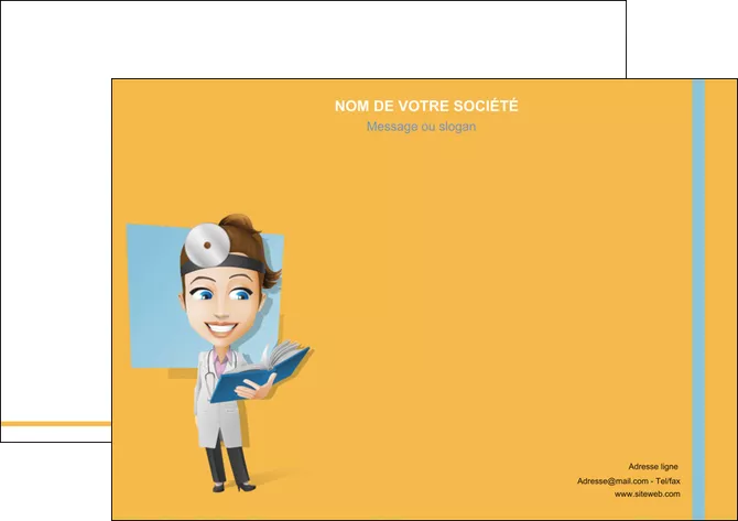 modele en ligne flyers materiel de sante medecin medecine sante MIFLU45300