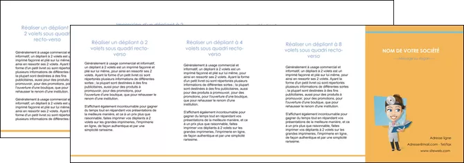 exemple depliant 4 volets  8 pages  materiel de sante medecin medecine sante MLGI45338