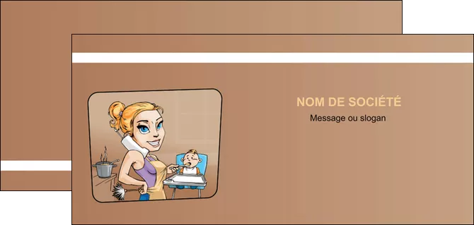 impression flyers menagere femme femme au foyer MIFBE45378