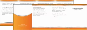 maquette en ligne a personnaliser depliant 4 volets  8 pages  standard design abstrait MIFBE45568