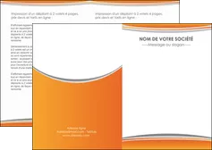 personnaliser maquette depliant 2 volets  4 pages  standard design abstrait MIFBE45570
