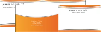 realiser carte de visite standard design abstrait MIFBE45574