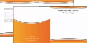 personnaliser modele de depliant 2 volets  4 pages  standard design abstrait MIFBE45582