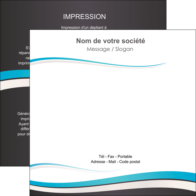 exemple flyers standard design abstrait MIFBE45736