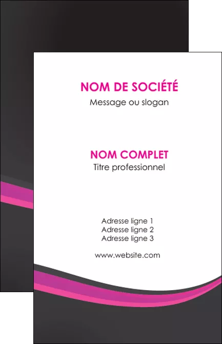 realiser carte de visite standard texture structure MLGI45894