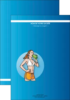 faire modele a imprimer flyers sport salle de sport salle de musculation sport MLGI45918
