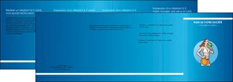 impression depliant 4 volets  8 pages  sport salle de sport salle de musculation sport MLGI45930