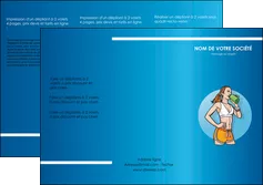 personnaliser modele de depliant 3 volets  6 pages  sport salle de sport salle de musculation sport MLGI45942