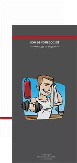 imprimer flyers sport musculation salle de musculation poids MLGI45974