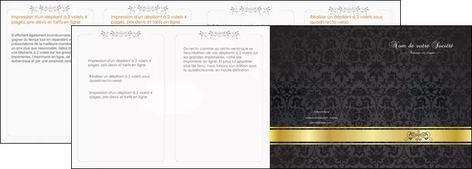 cree depliant 4 volets  8 pages  standard texture abstrait MIFBE46454