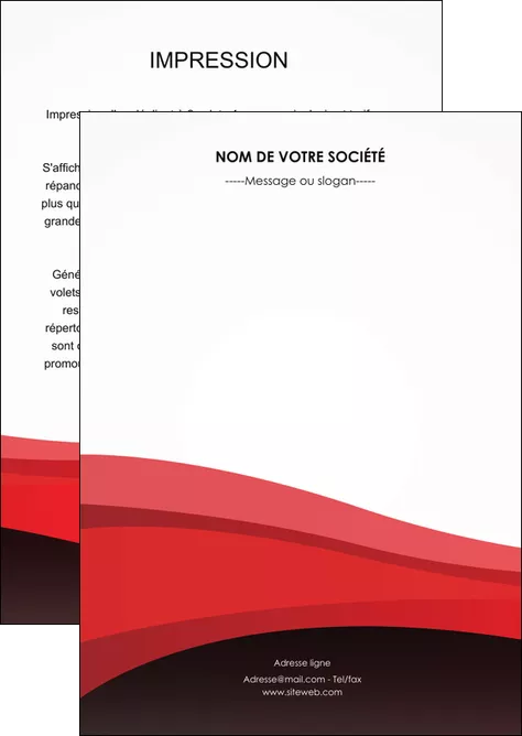 personnaliser modele de flyers standard texture contexture MLIGLU46524