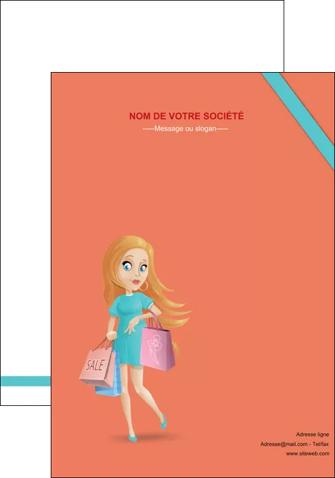 modele affiche vetements et accessoires shopping magasin fille MIFBE46736