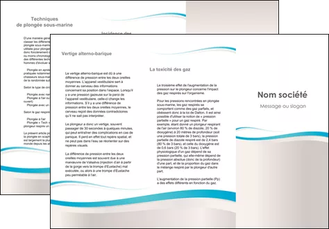 creer modele en ligne depliant 3 volets  6 pages  standard texture contexture MLGI46838