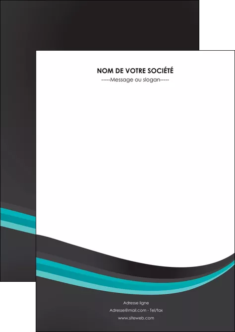 maquette en ligne a personnaliser flyers standard texture contexture MIF47036
