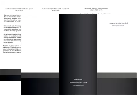 imprimer depliant 3 volets  6 pages  standard texture contexture MLIGLU47332