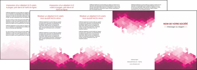 modele en ligne depliant 4 volets  8 pages  texture contexture structure MLGI48604
