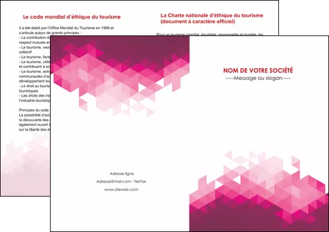personnaliser modele de depliant 2 volets  4 pages  texture contexture structure MLGI48608