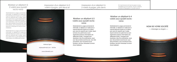 exemple depliant 4 volets  8 pages  texture contexture structure MLGI49082