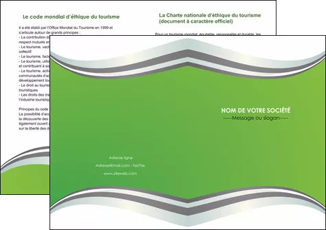 imprimerie depliant 2 volets  4 pages  texture contexture structure MLGI49174