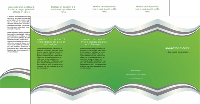 cree depliant 4 volets  8 pages  texture contexture structure MLGI49182