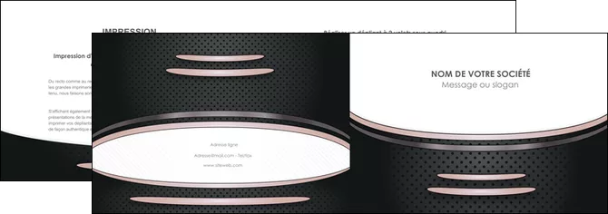 creation graphique en ligne depliant 2 volets  4 pages  texture contexture structure MLGI49902