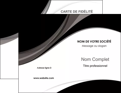 personnaliser modele de carte de visite texture contexture structure MLGI50130