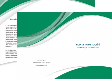 faire depliant 2 volets  4 pages  texture contexture structure MLGI50694
