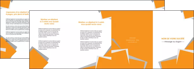 faire modele a imprimer depliant 4 volets  8 pages  texture contexture structure MLGI50864