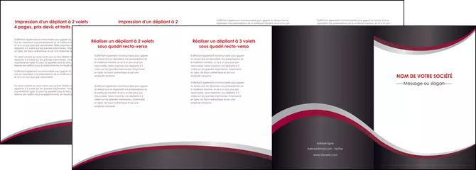 modele depliant 4 volets  8 pages  texture contexture structure MLIGLU51484