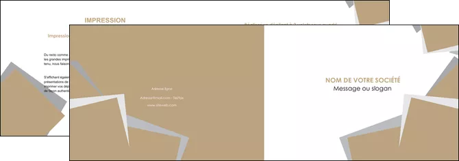 maquette en ligne a personnaliser depliant 2 volets  4 pages  texture contexture structure MLGI51562
