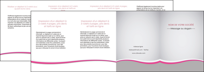 cree depliant 4 volets  8 pages  texture contexture structure MIFBE52500