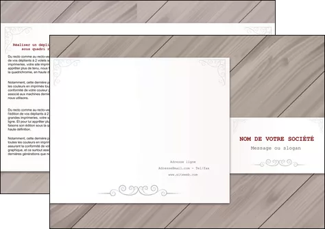imprimerie depliant 3 volets  6 pages  texture contexture structure MLGI52584