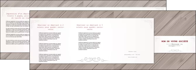 creer modele en ligne depliant 4 volets  8 pages  texture contexture structure MLGI52602