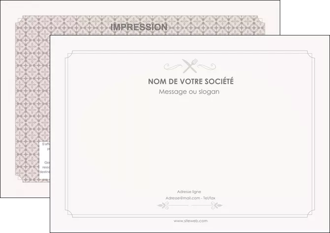 faire affiche bar et cafe et pub restaurant restauration restaurateur MLGI52684