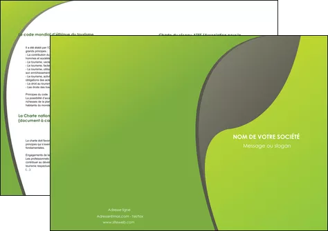 impression depliant 2 volets  4 pages  texture contexture structure MIFBE52926