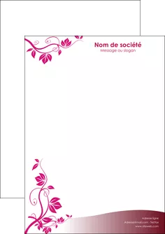 Commander Papier à lettre pré-imprimé Fleuriste & Jardinage papier-a-lettre-pre-imprime Tête de lettre A4