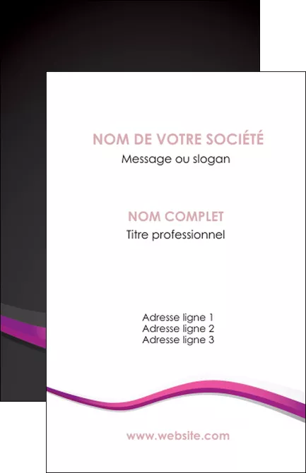 faire carte de visite texture contexture structure MLGI53840
