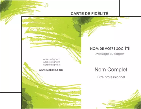 imprimer carte de visite texture contexture structure MIFCH55042
