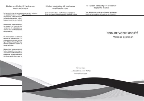 exemple depliant 3 volets  6 pages  texture contexture structure MLGI55672