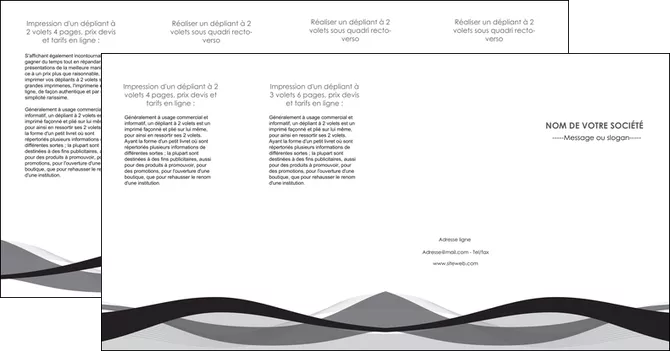 personnaliser maquette depliant 4 volets  8 pages  texture contexture structure MLIGLU55694