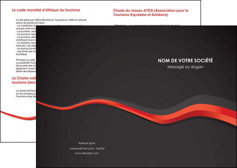 creation graphique en ligne depliant 2 volets  4 pages  texture contexture structure MLGI56046