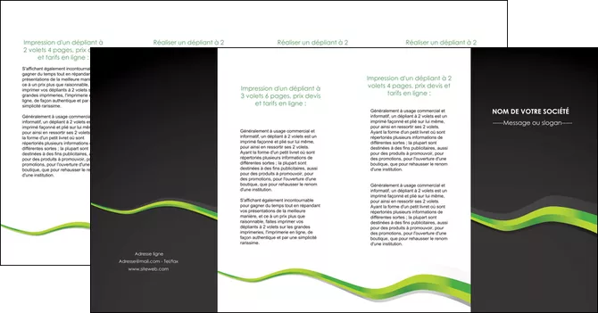 modele en ligne depliant 4 volets  8 pages  texture contexture structure MLGI56140