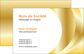 modele en ligne carte de visite bijouterie dore brillant classe MLGI56856