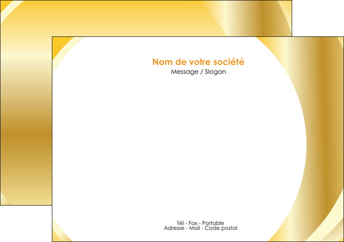imprimer flyers bijouterie dore brillant classe MLGI56880