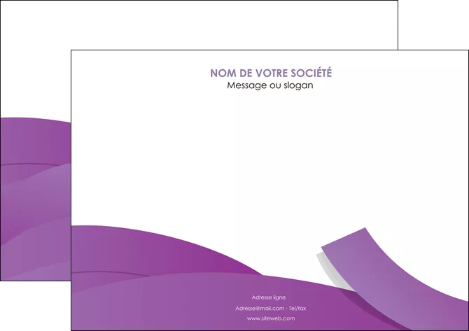 creation graphique en ligne affiche violet fond violet violet pastel MLGI56930