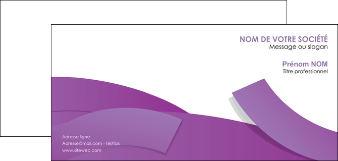 creer modele en ligne carte de correspondance violet fond violet violet pastel MLIP56946