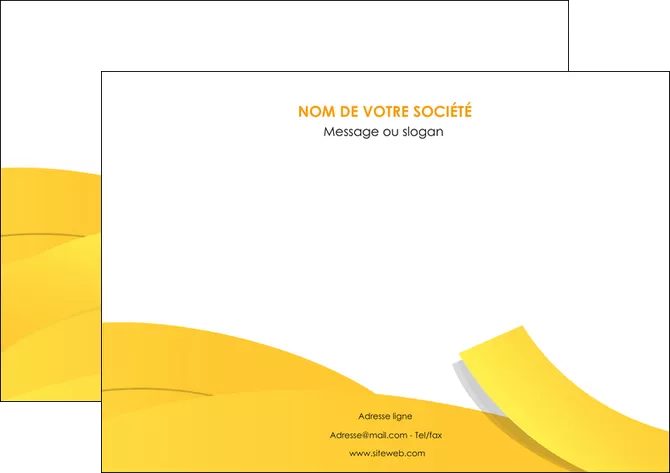 impression affiche jaune fond colore fond jaune MLGI57354