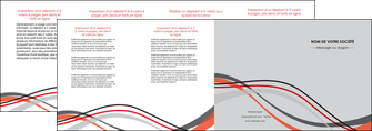 realiser depliant 4 volets  8 pages  web design gris rouge fond gris MLGI57396