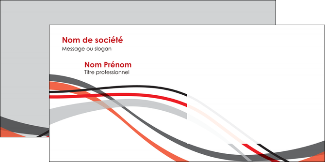 modele en ligne enveloppe web design gris rouge fond gris MLGI57400